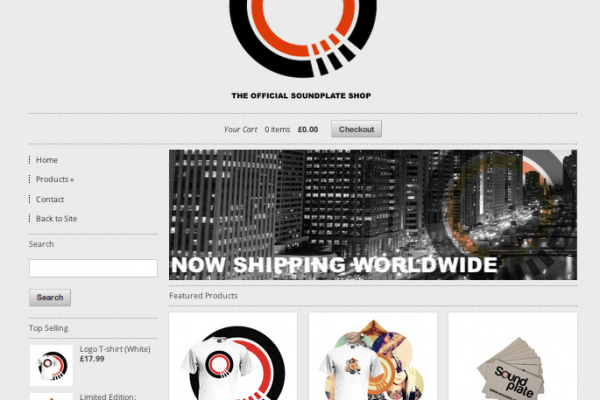 THE ALL NEW SOUNDPLATE SHOP – Open Now!!