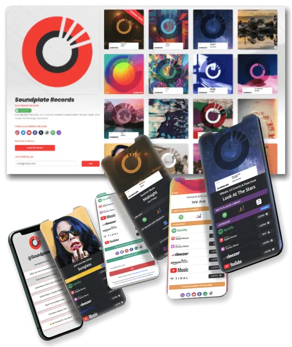 Soundplate Music Marketing Tools