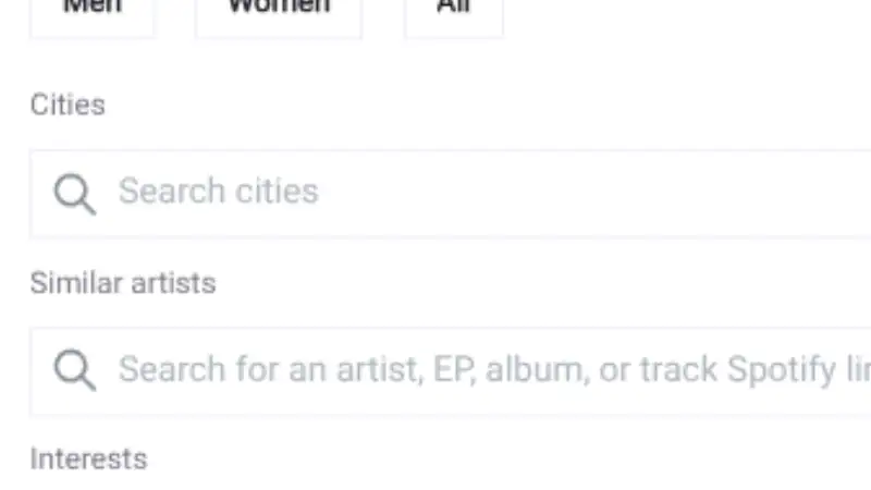 Set Advanced Targeting