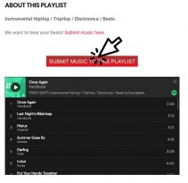 music soundplate submit spotify playlist playlists way easy button